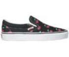 Classic Slip On (Multi Cherries) Black/Red Shoe