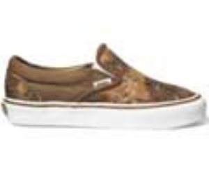 Classic Slip On Paisley Camel Womens Shoe