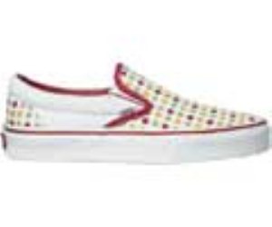 Classic Slip On (Polka Dots) Chilli Pepper/Incence Shoe