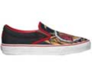 Classic Slip On (Slayer) Black/Red Shoe Ex53gc