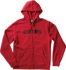 Corporate 09 Red Zip Hoodie