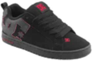 Court Graffik Black/True Red/Black Shoe
