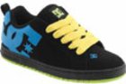 Court Graffik Black/Turquoise/Soft Lime Shoe