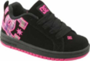 Court Graffik Se Kids Carbon/Crazy Pink/Carbon Shoe