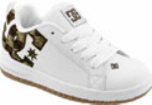 Court Graffik Se Kids White/Brown Shoe