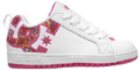 Court Graffik Se Kids White/Crazy Pink/Textile Shoe