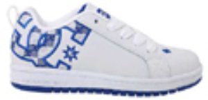 Court Graffik Se Kids White/White/Royal Shoe