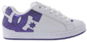 Court Graffik White/Varsity Purple Womens Shoe