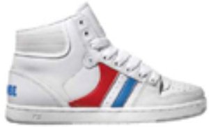 Destroyer White/Cobalt/Red Shoe