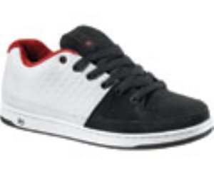 Dime White/Black/Red Shoe