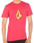 Distoned Ss Slim Berry Red T-Shirt