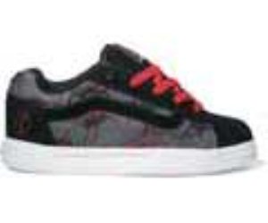 Dollin No Skool Black/Gargoyle Spider Print Shoe