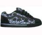 Dollin No Skool Black/Purple Cloud/Skulls Girls Shoe