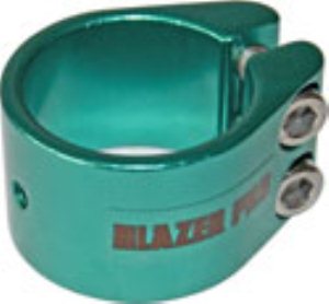 Double Collar Scooter Clamp - Green