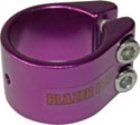 Double Collar Scooter Clamp - Purple