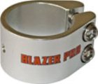 Double Collar Scooter Clamp - Silver