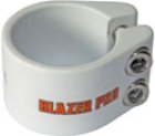 Double Collar Scooter Clamp - White