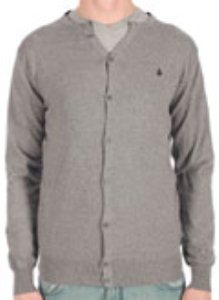 Double Time Heather Grey Cardigan