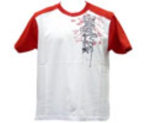 Dripped Neck Peek Youths Tee