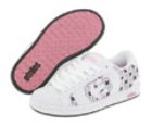 Drop-Out White/White/Pink Womens Shoe