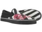 Duane Peters Alcatraz Slip On Black/White Shoe