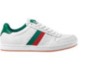Dublin White/Green Shoe