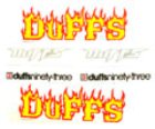 Duffs 6 Sticker Pack