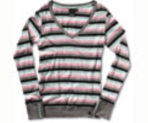 Eileen V-Neck L/S Knit Tee