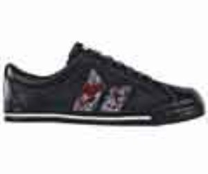 Eliot Premium Black/Red Circuit Board Premium Synthetic Leather Shoe