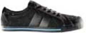Eliot Zu Black Canvas All Rhinestone Shoe