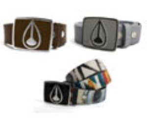 Enamel Icon Buckle Leather Belt