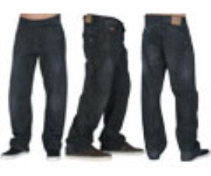 Ergo Black With Brush Jeans