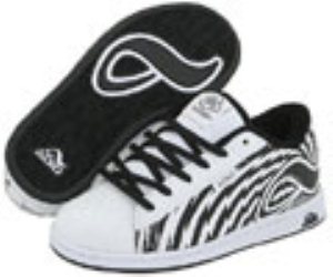 Eugene Kids White/Black/Print Shoe