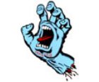 Extra Large Screaming Hand Sticker