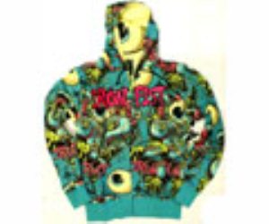 Eyeballs And Tentacles Zip Hoody