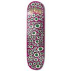 Eyes Pink Skateboard Deck