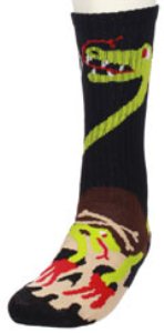 Fa Ozzie Wright Sock Puppet Socks - Black