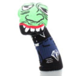 Fa Ozzie Wright Sock Puppet Socks - Green