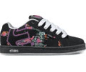 Fader Black/White/Pink Womens Shoe