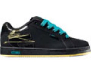Fader Black/Yellow/Black Womens Shoe