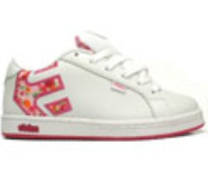 Fader Kids White/Pink/White Shoe