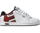 Fader White/White/Red Shoe