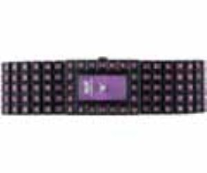 Fairamay Black/Swarovski/Purple Girls Watch Fmy004