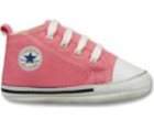 First Star Pink Crib Baby Shoe