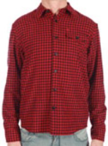 Flash Black/Red L/S Shirt
