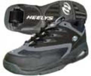 Flash Kids Black/Charcoal/Grey Heely Shoe