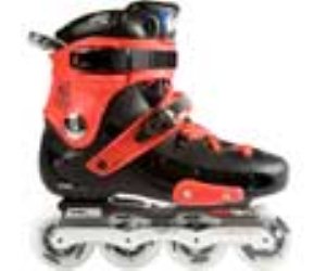 Fr1 Black/Red Slalom Inline Skate