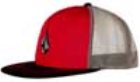 Full Stone Cheese Mesh Cap – Red/Black