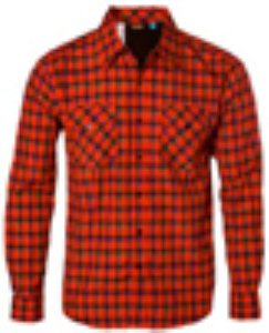 Fun Bags Woven Plaid L/S Shirt