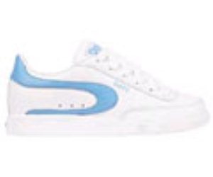 Gambler White/Sky Womens Shoe